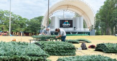 Itaipu transforma Gramadão em Vila Encantada de Natal