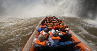 Famosos se rendem à magia das Cataratas em passeio inesquecível pelo Macuco Safari