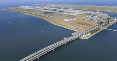 Aeroporto Kansai do Japão deve afundar no mar nos próximos em 30 anos