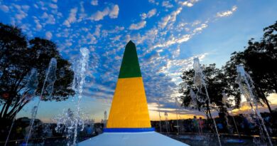 Obelisco do Marco das Três Fronteiras completa 123 anos de história em Foz do Iguaçu Obelisco do Marco das Três Fronteiras completa 123 anos de história em Foz do Iguaçu