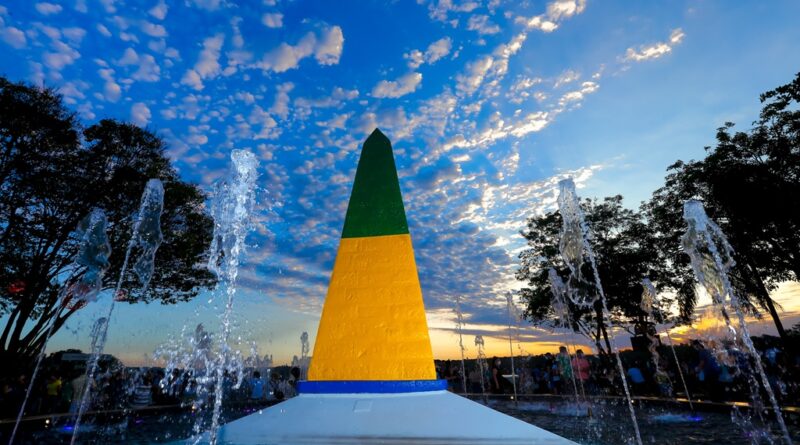 Obelisco do Marco das Três Fronteiras completa 123 anos de história em Foz do Iguaçu Obelisco do Marco das Três Fronteiras completa 123 anos de história em Foz do Iguaçu