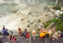 Cataratas do Iguaçu atingem vazão de 9,5 milhões de litros por segundo Cataratas do Iguaçu atingem vazão de 9,5 milhões de litros por segundo