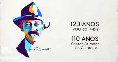 Evento gratuito celebra 110 anos da passagem de Santos Dumont por Foz do Iguaçu, neste domingo (15) Evento gratuito celebra 110 anos da passagem de Santos Dumont por Foz do Iguaçu, neste domingo (15)