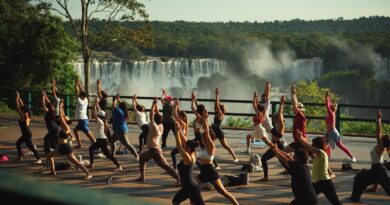 Parque Nacional do Iguaçu comemora aniversário de Foz do Iguaçu com yoga e bike gratuitos