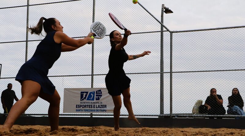 Guaíra recebe a final da Copa Lindeira de Beach Tennis Itaipu e reúne os melhores atletas da região