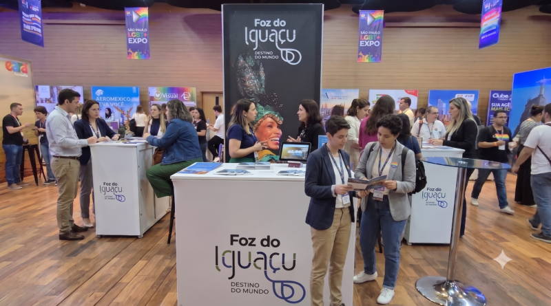 Foz do Iguaçu consolida presença no mercado LGBT+ Turismo Expo com avanço de marcas locais e forte projeção internacional Foz do Iguaçu consolida presença no mercado LGBT+ Turismo Expo com avanço de marcas locais e forte projeção internacional