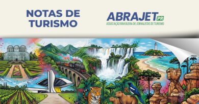 Notas de turismo – Informativo Abrajet-PR Notas de turismo – Informativo Abrajet-PR