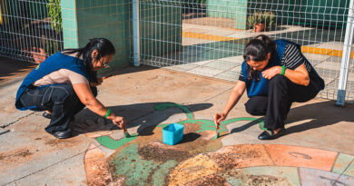 Educadores voluntários revitalizam seis escolas públicas durante congresso em Foz do Iguaçu Educadores voluntários revitalizam seis escolas públicas durante congresso em Foz do Iguaçu
