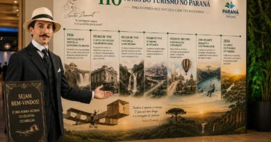 Turismo do Paraná faz 110 anos e tem dedo do Santos Dumont nessa data Turismo do Paraná faz 110 anos e tem dedo do Santos Dumont nessa data