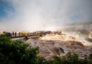 Cataratas do Iguaçu atingem volume de 8 milhões de litros por segundo Cataratas do Iguaçu atingem volume de 8 milhões de litros por segundo