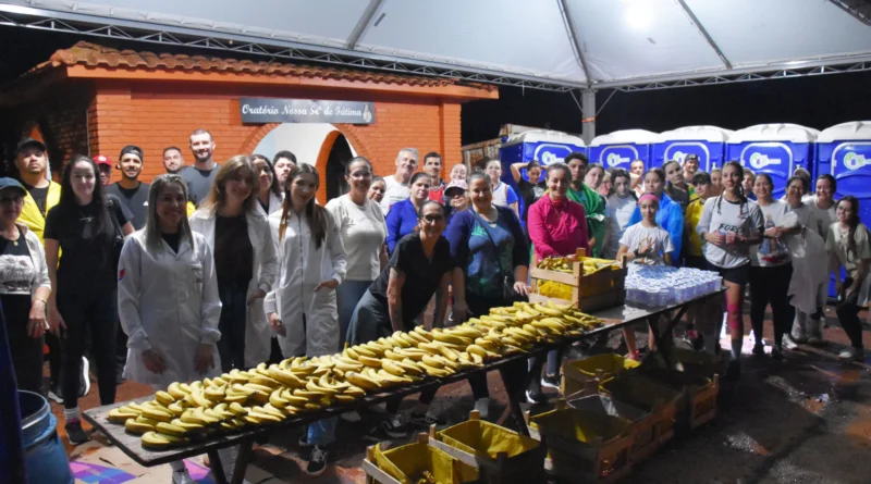 São Miguel do Iguaçu oferece apoio a milhares de romeiros a caminho de Itaipulândia